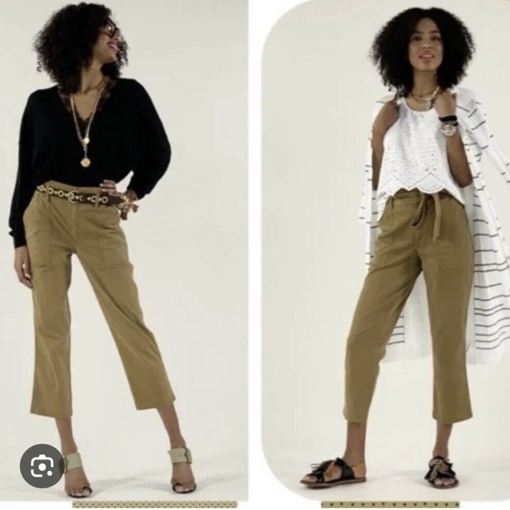 CABI Amelia paper bag trousers